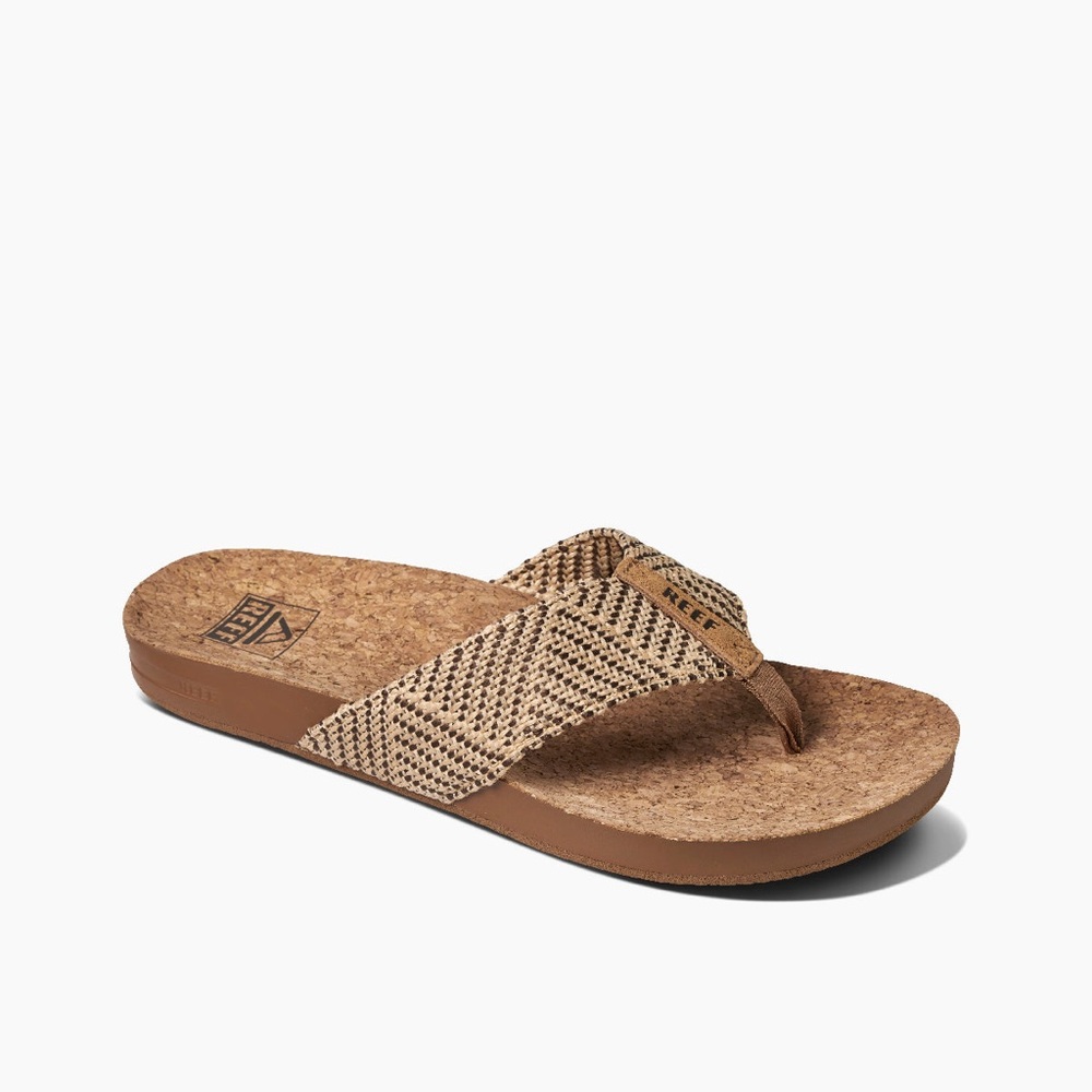 Reef Cushion Strand flip flop sandals. Size 7.